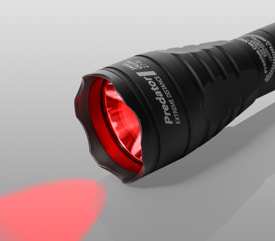 Тактический фонарь Armytek Predator - с красным светом | Armytek.by